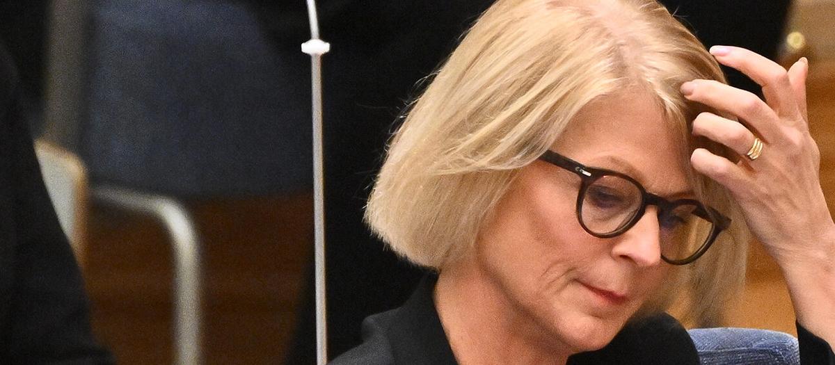 Elisabeth Svantesson, finansminister. Foto: TT