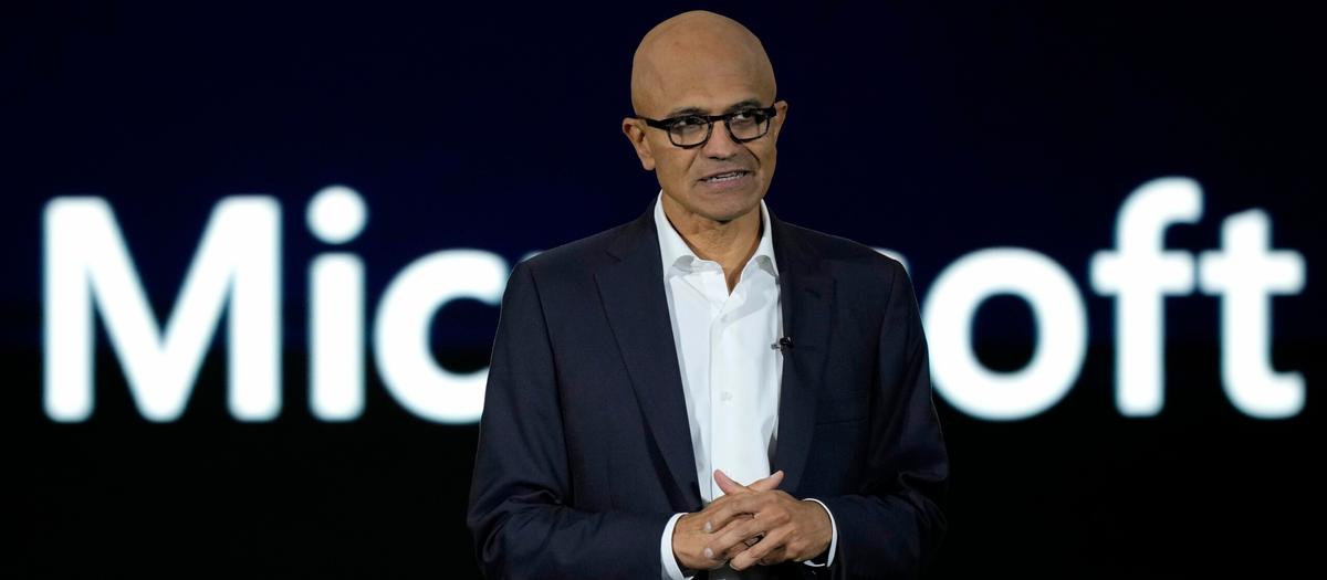 Satya Nadella, vd för Microsoft