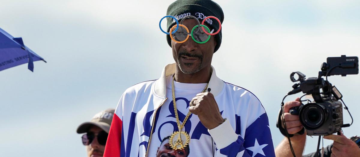 Snoop Dogg på OS i Paris.