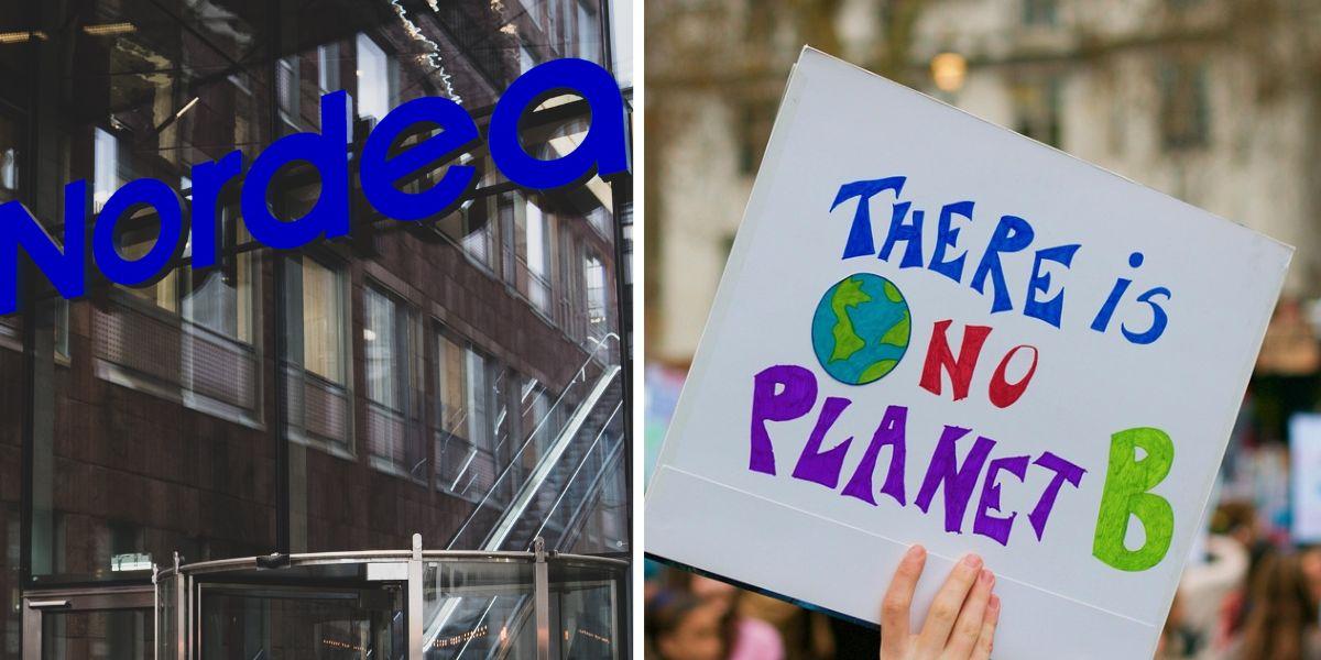 Bankjättar backar från Klimatmål, Nordea sluter upp